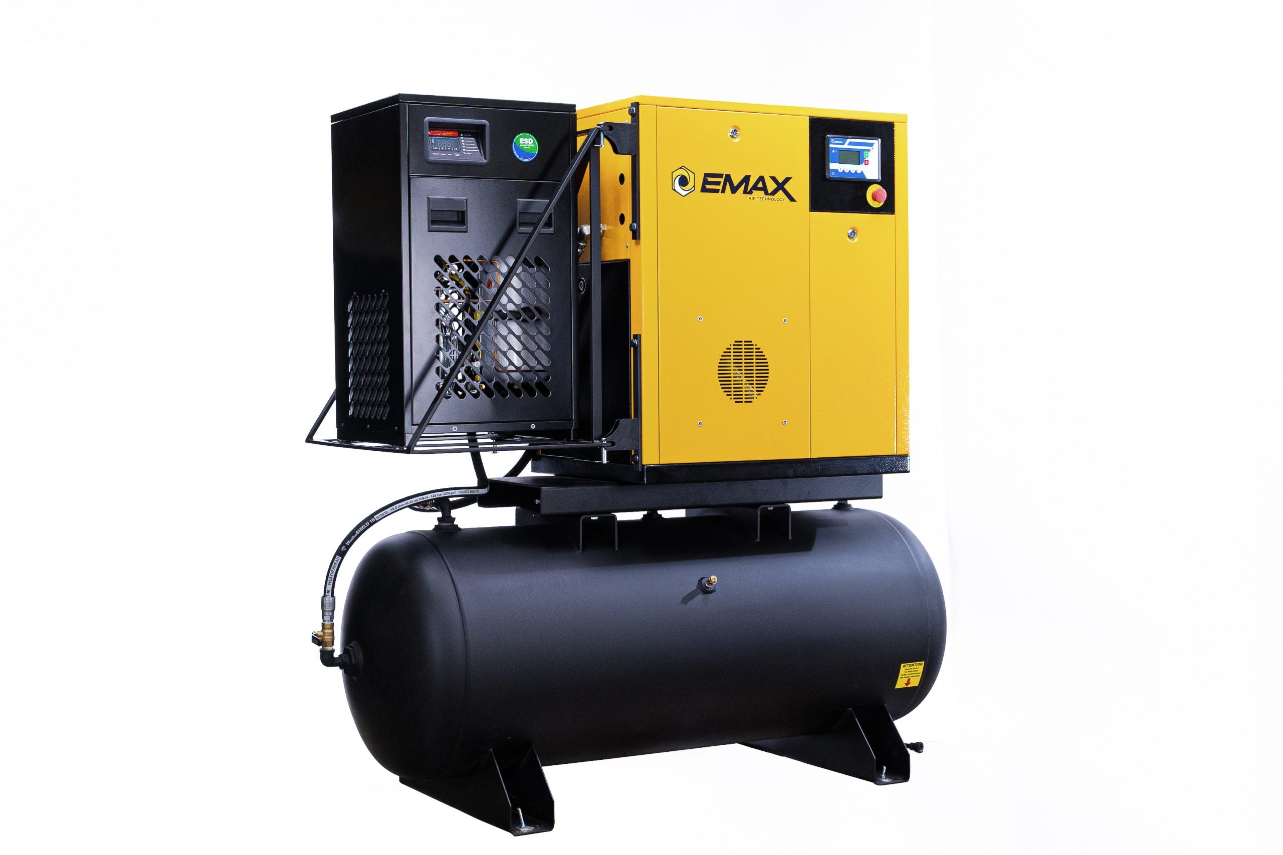 Shop infrastructure and air compressors