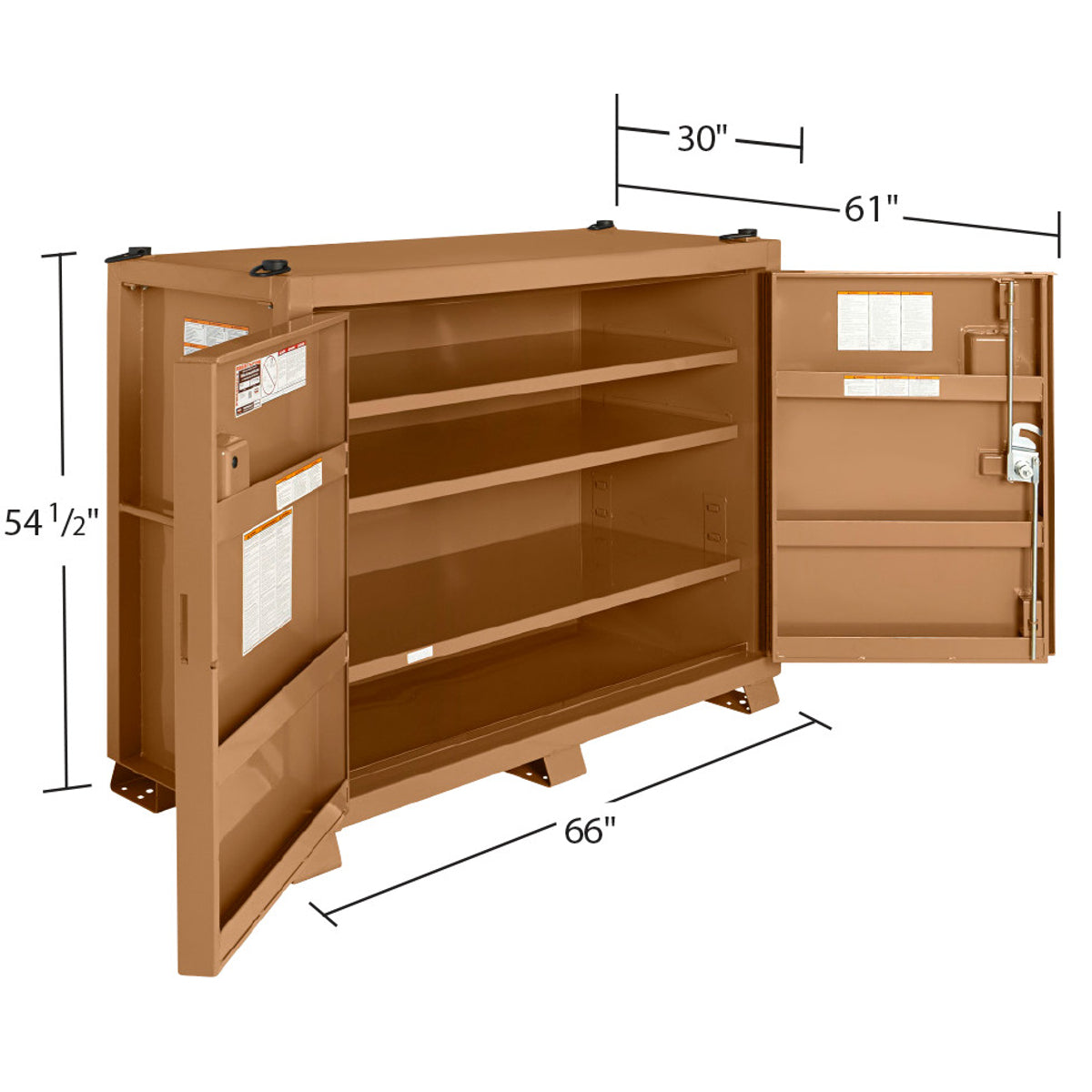 Knaack 1020 MONSTER BOX cabinet, detail view