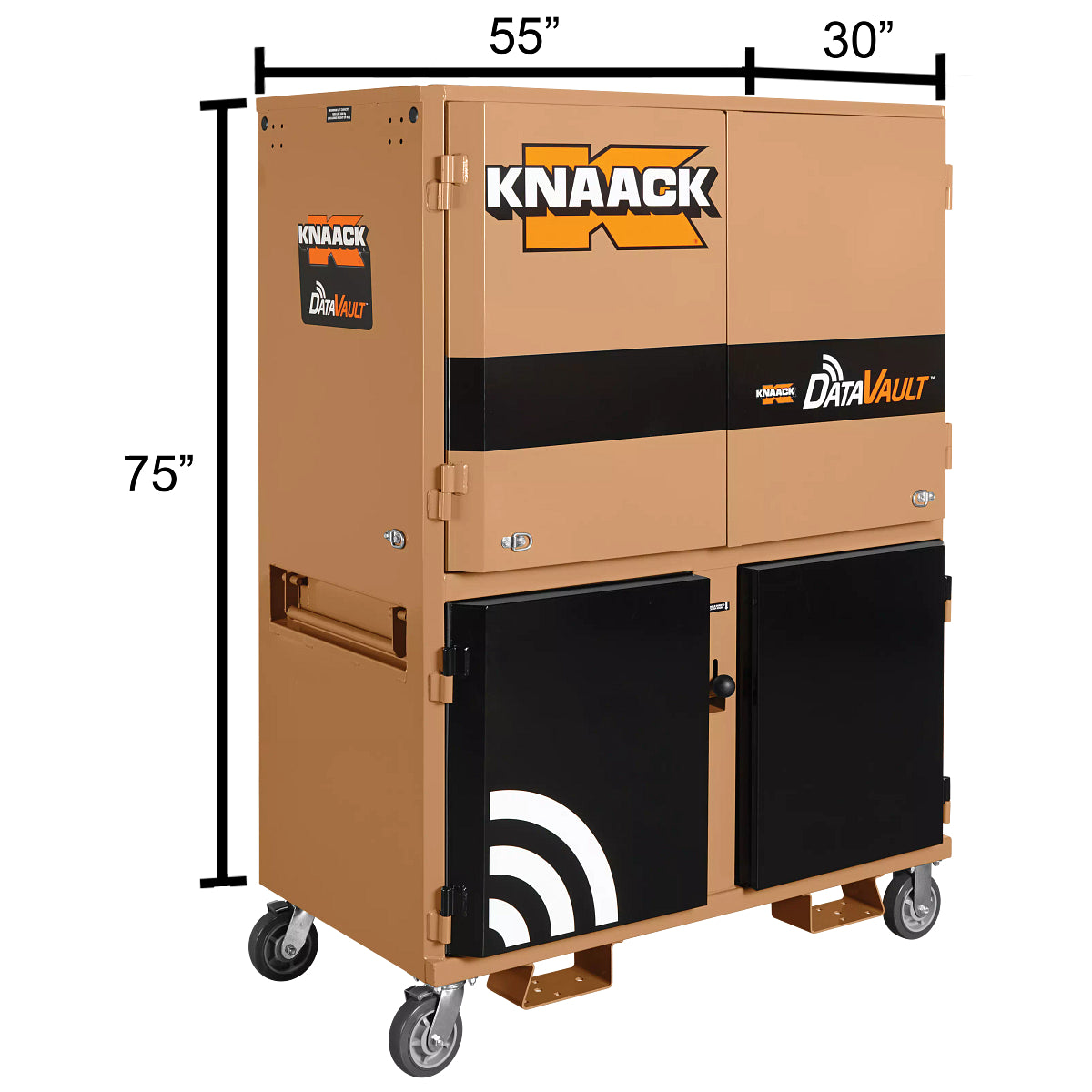 Knaack 118-01-KL DataVault mobile digital plan station, detail view