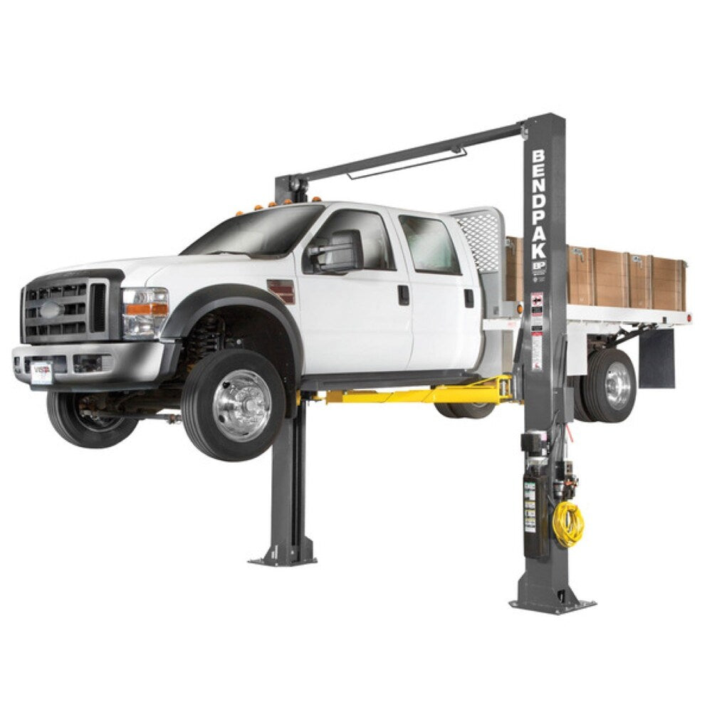 BendPak XPR-12CL-LTA-192 12,000 lb Two-Post Clearfloor Lift, 192-Inch Overall Height