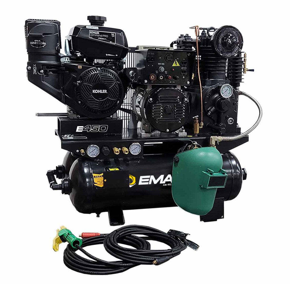 EMAX EGES14020T 14 HP truck-mount air compressor welder generator