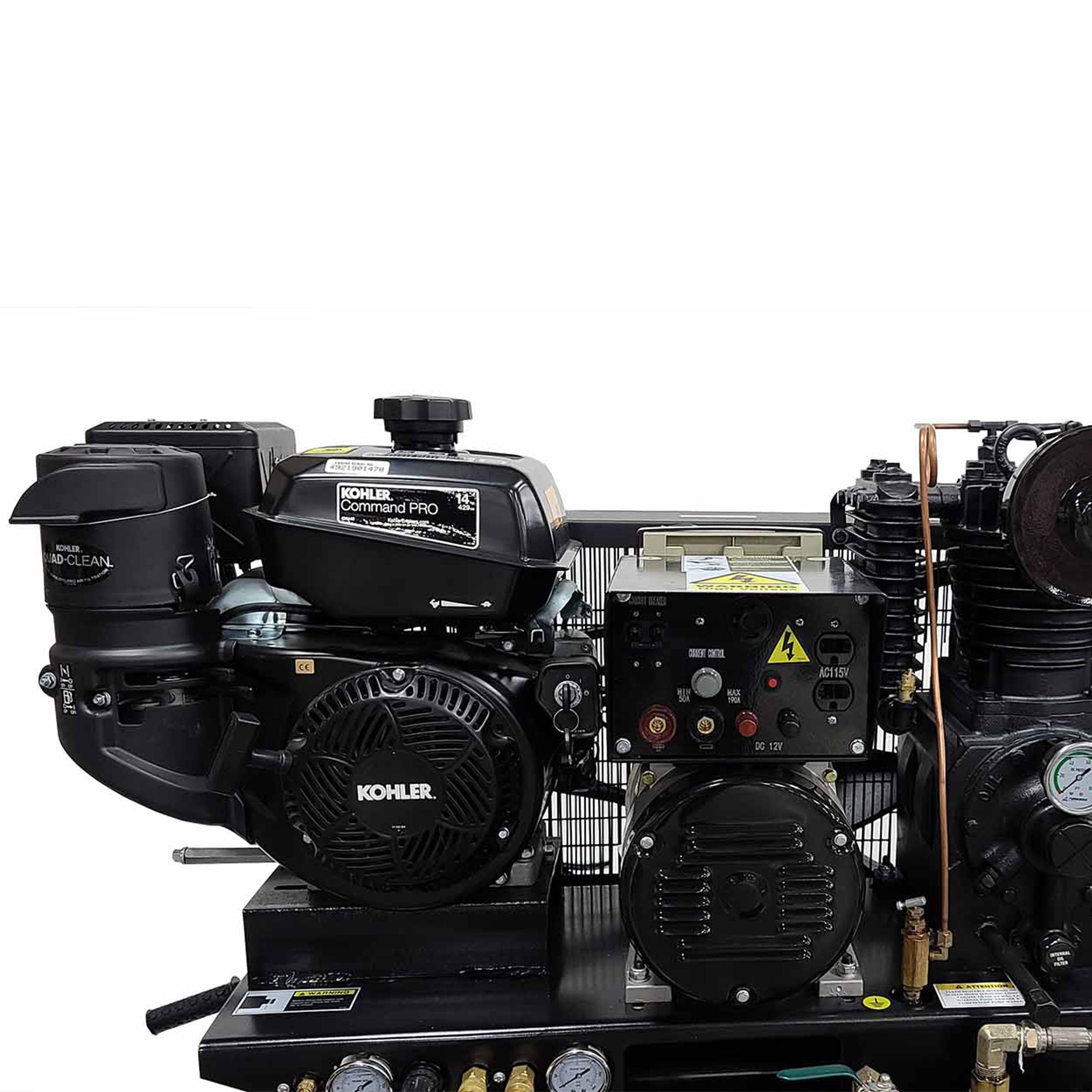 EMAX EGES14020T truck-mount unit detail