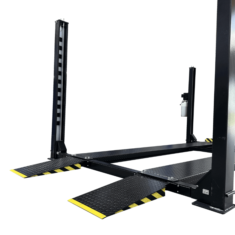 Tuxedo FP8K-DX-XLT Deluxe Extended Four-Post Storage Lift 8,000 lb detail view