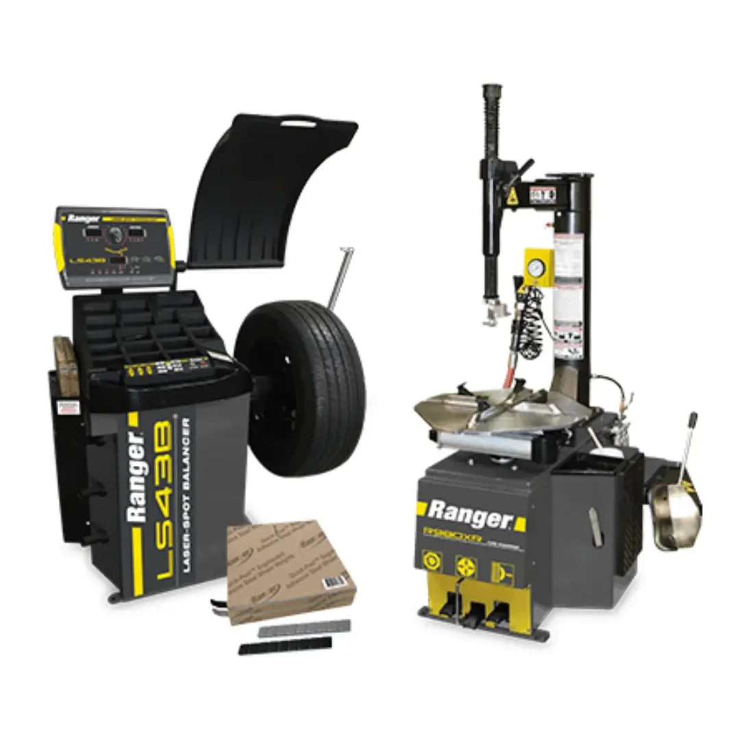 BendPak Ranger R980XR Tire Changer and LS43B Wheel Balancer Combo Package