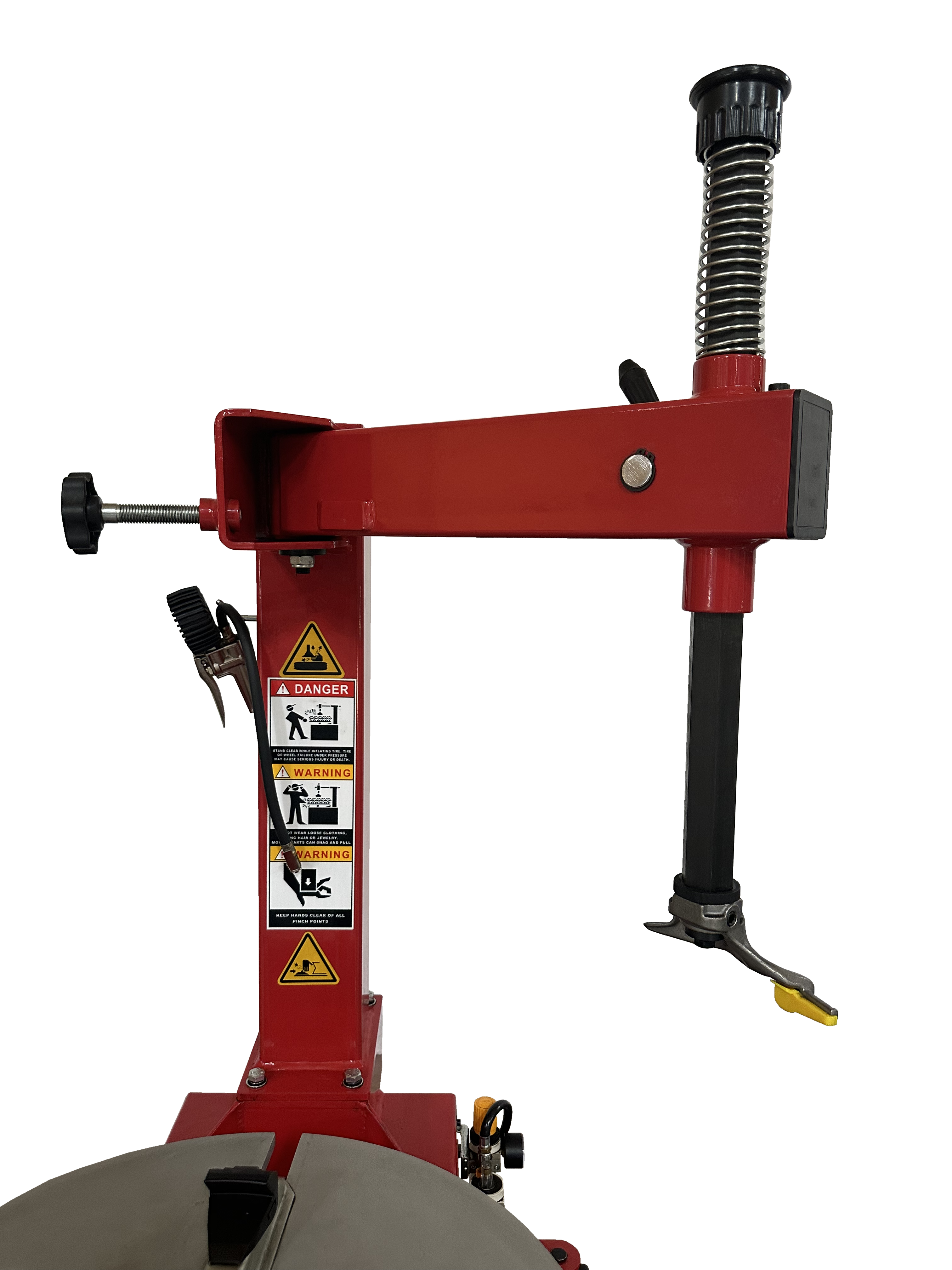 Tuxedo TC-430 tire changer detail