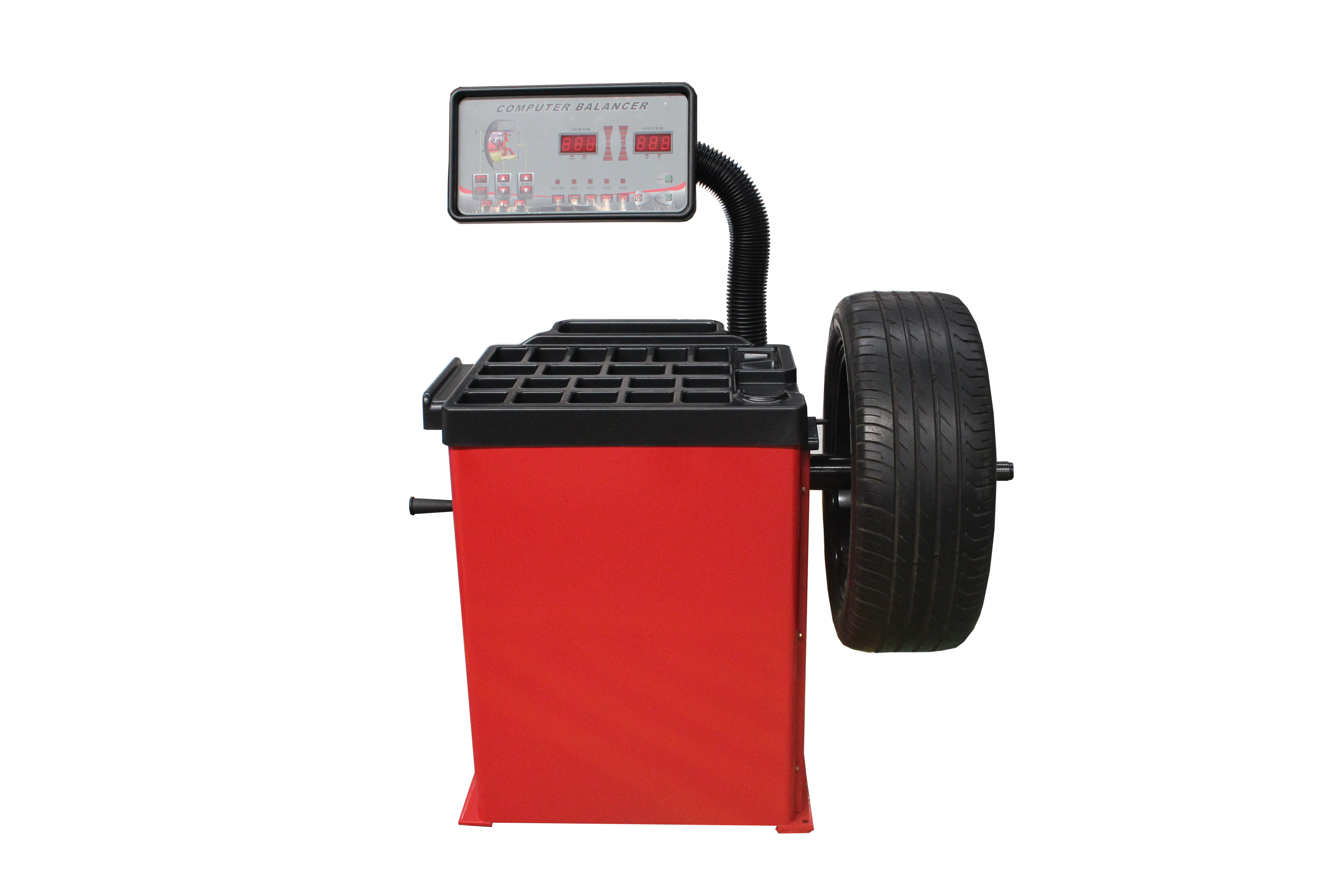 Tuxedo WB-953-B wheel balancer front face