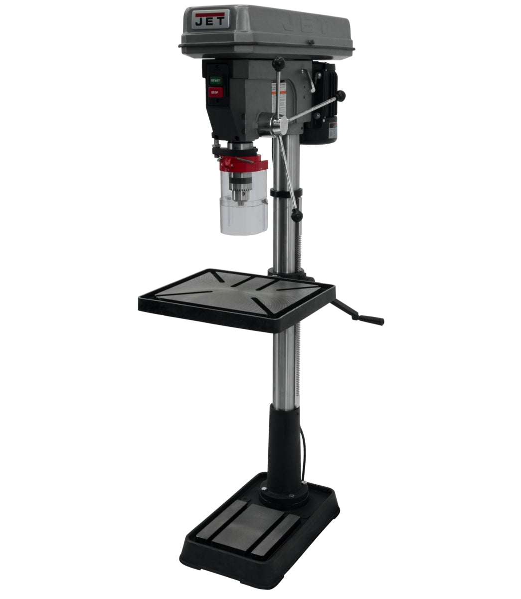 JET JDP-20MF 20-inch floor drill press, front view