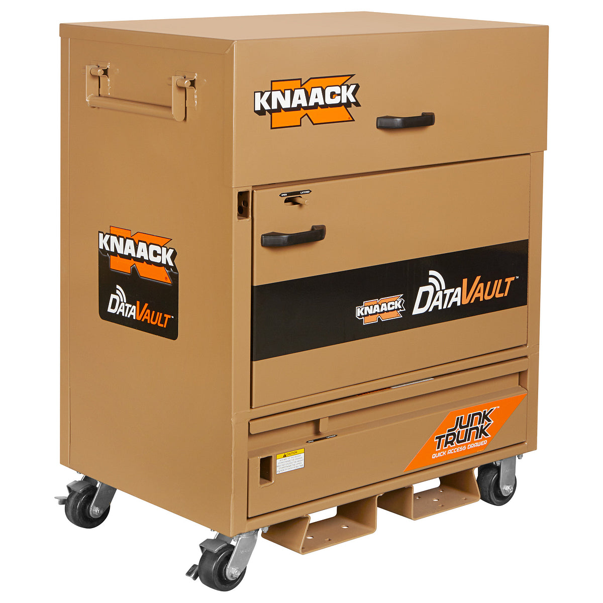 Knaack 118-M-KL DataVault mobile digital plan station, front view