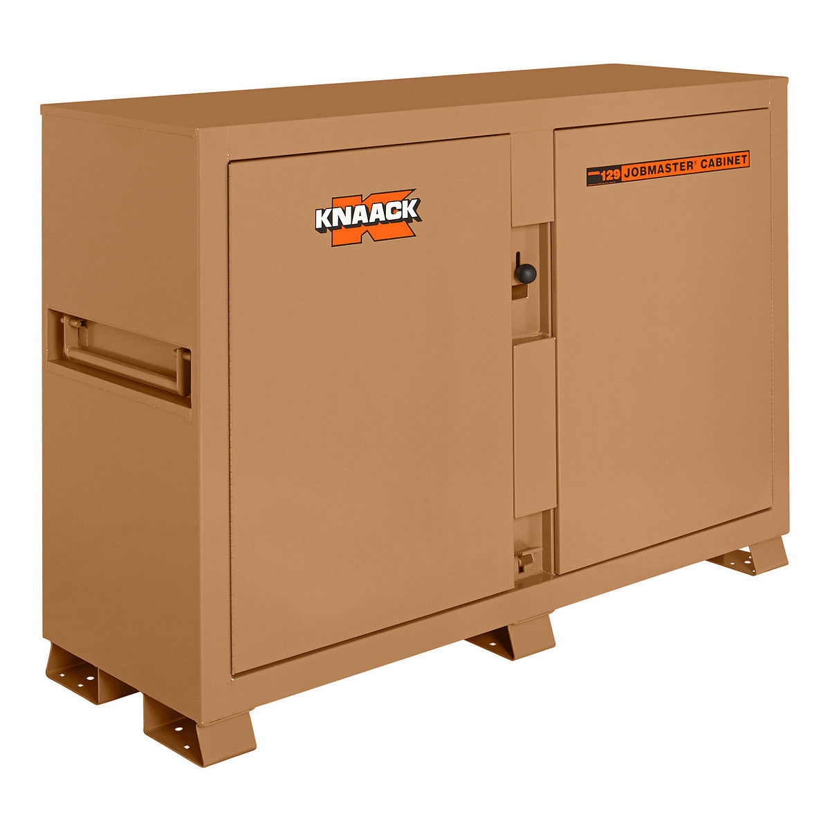 KNAACK 129-KL jobsite bin storage cabinet 48 cu ft with padlock
