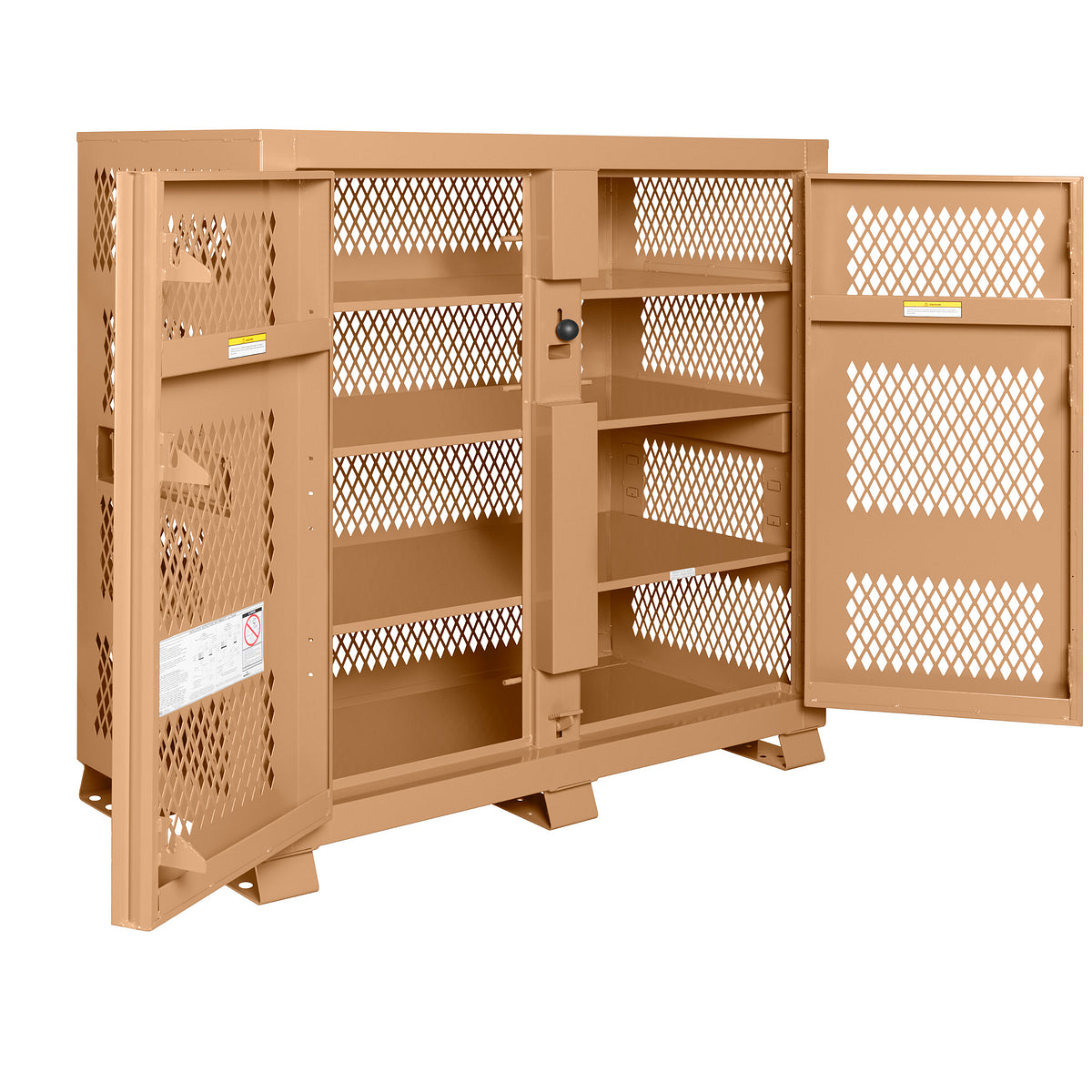 Knaack 139-MT-KL Tool Kage cabinet 59.4 cu ft, open empty