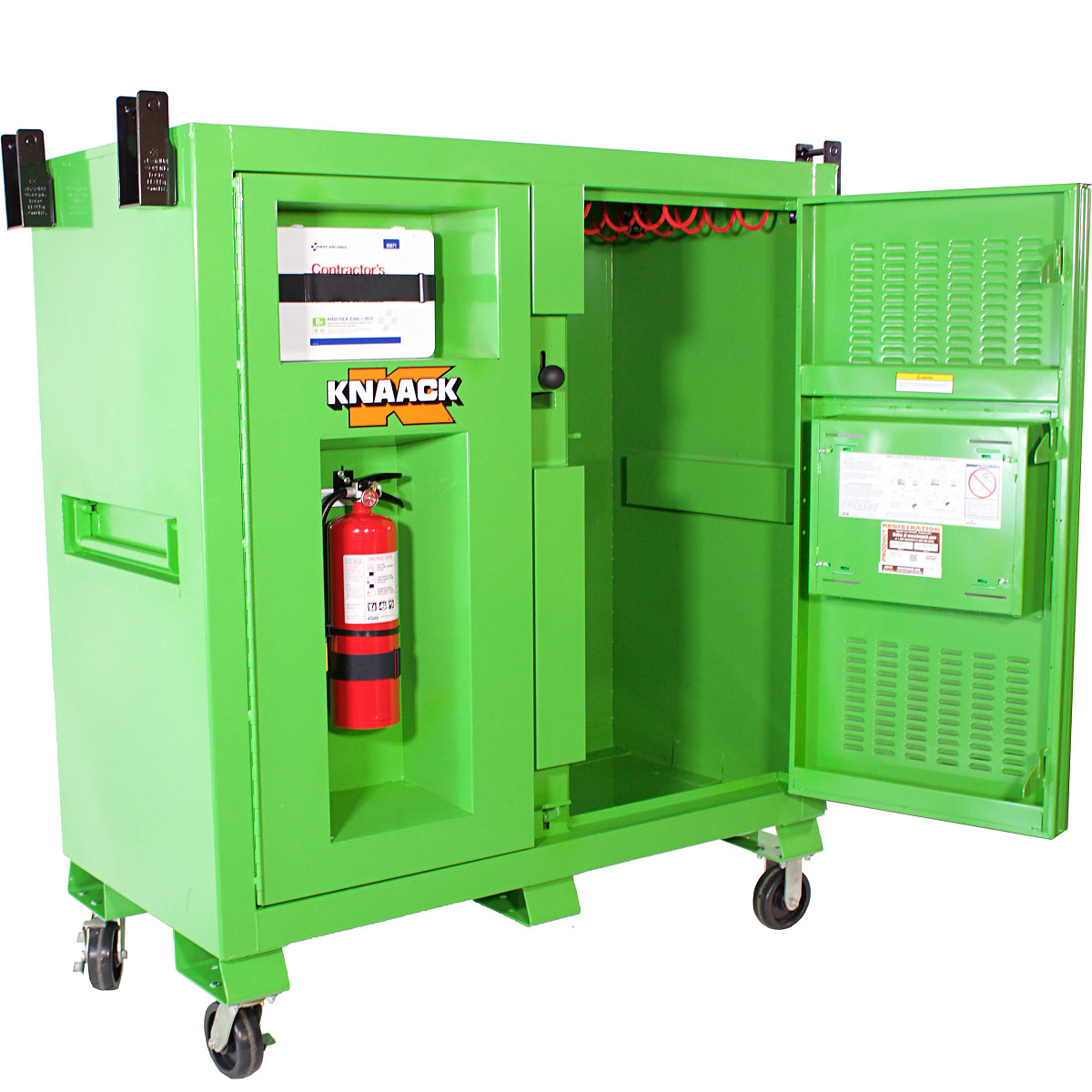Knaack 139-SK Safety Kage cabinet 59.4 cu ft, front view