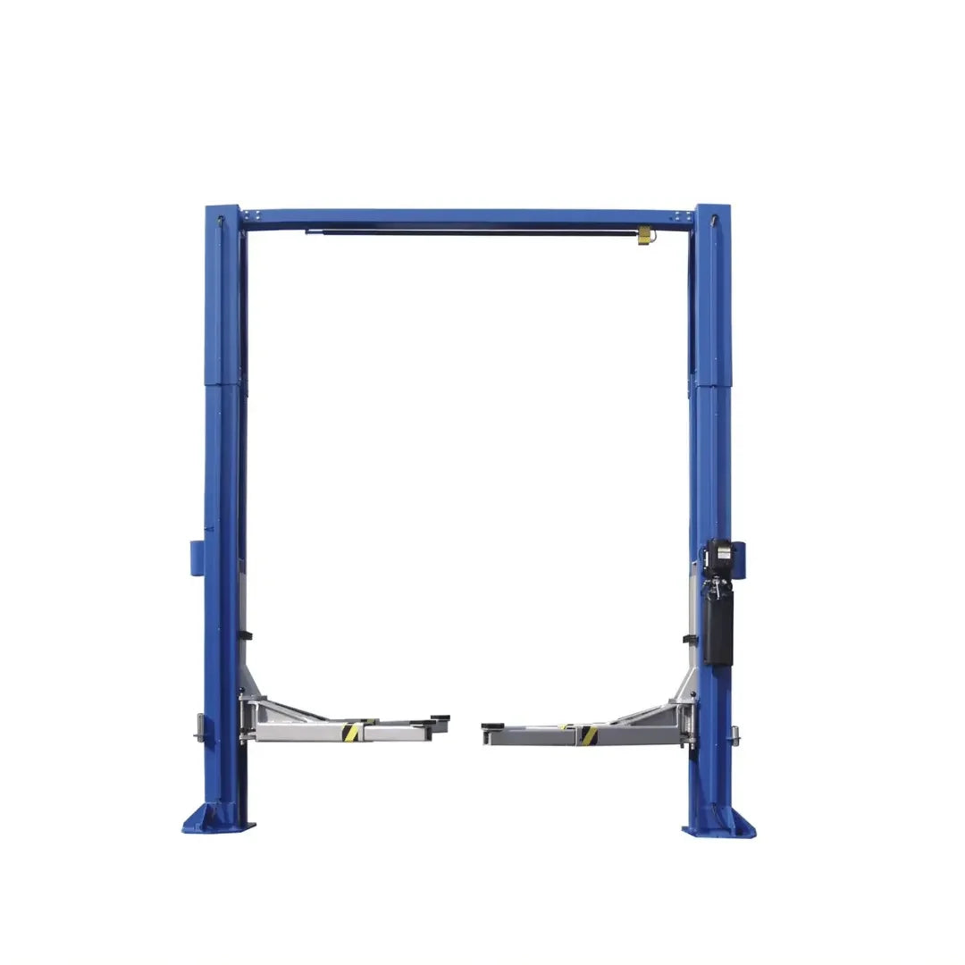 Tuxedo TP12KC-D 12,000 lb two-post lift front view