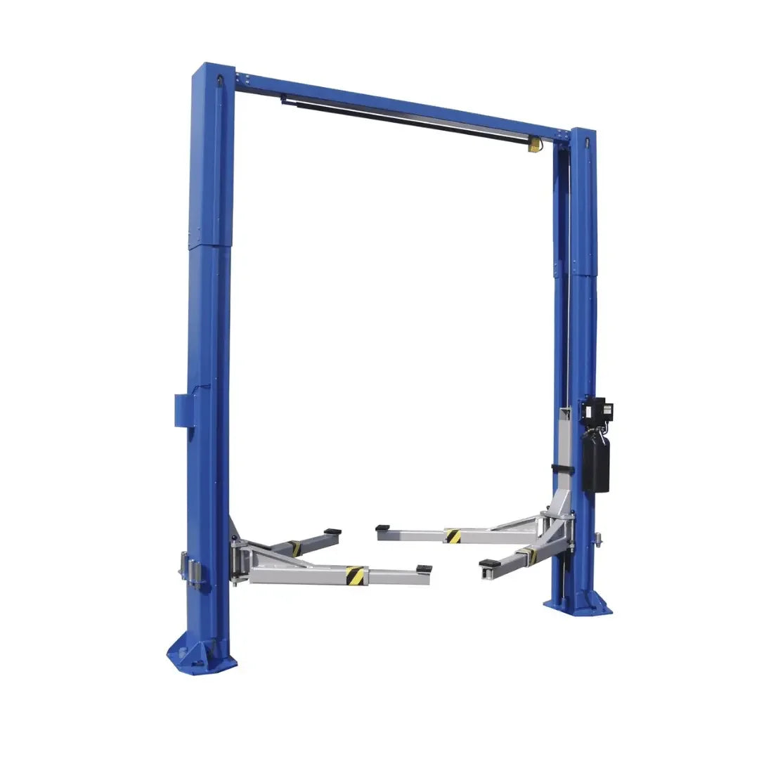 Tuxedo TP12KC-D 12,000 lb two-post lift arms detail