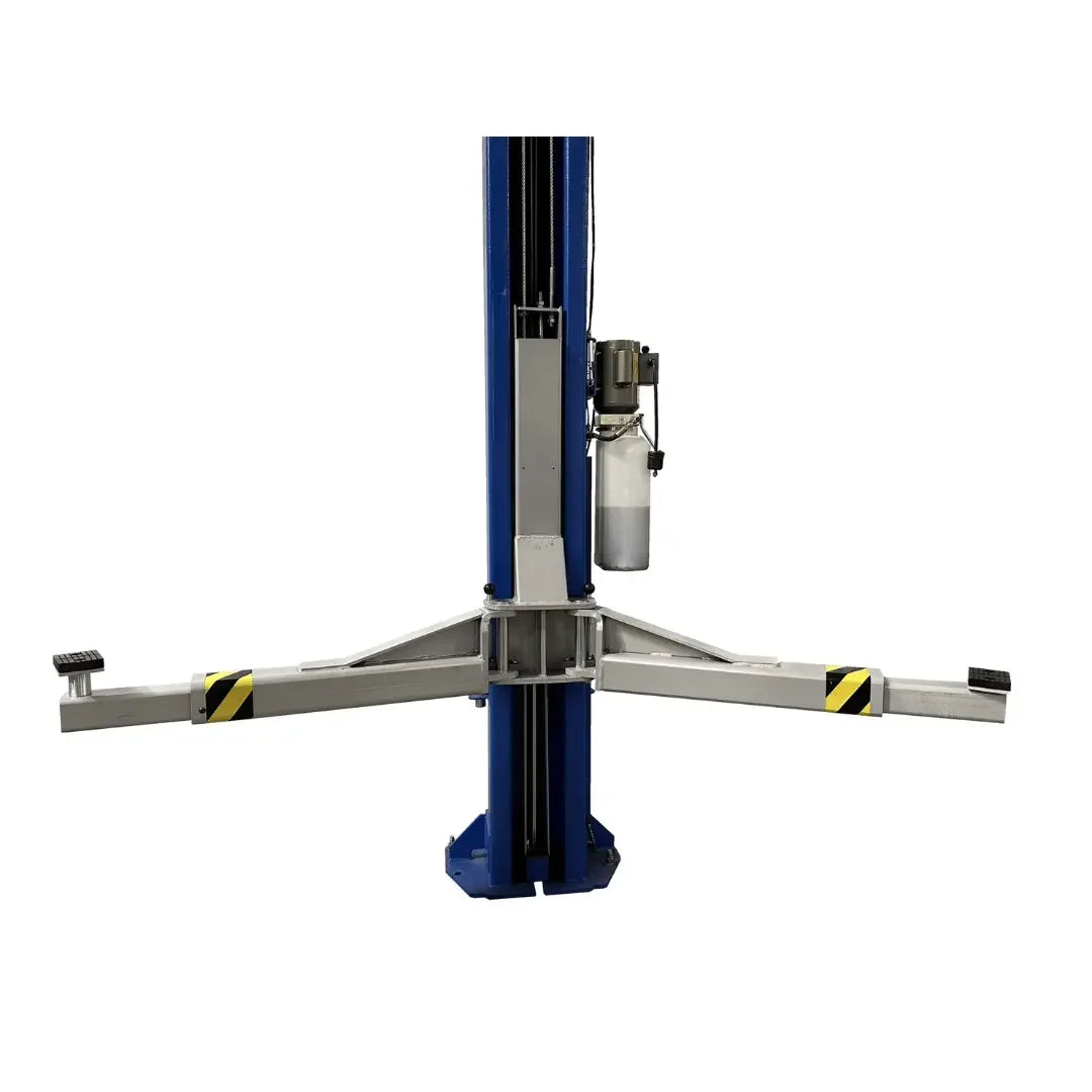 Tuxedo TP12KC-D 12,000 lb two-post lift base plate detail
