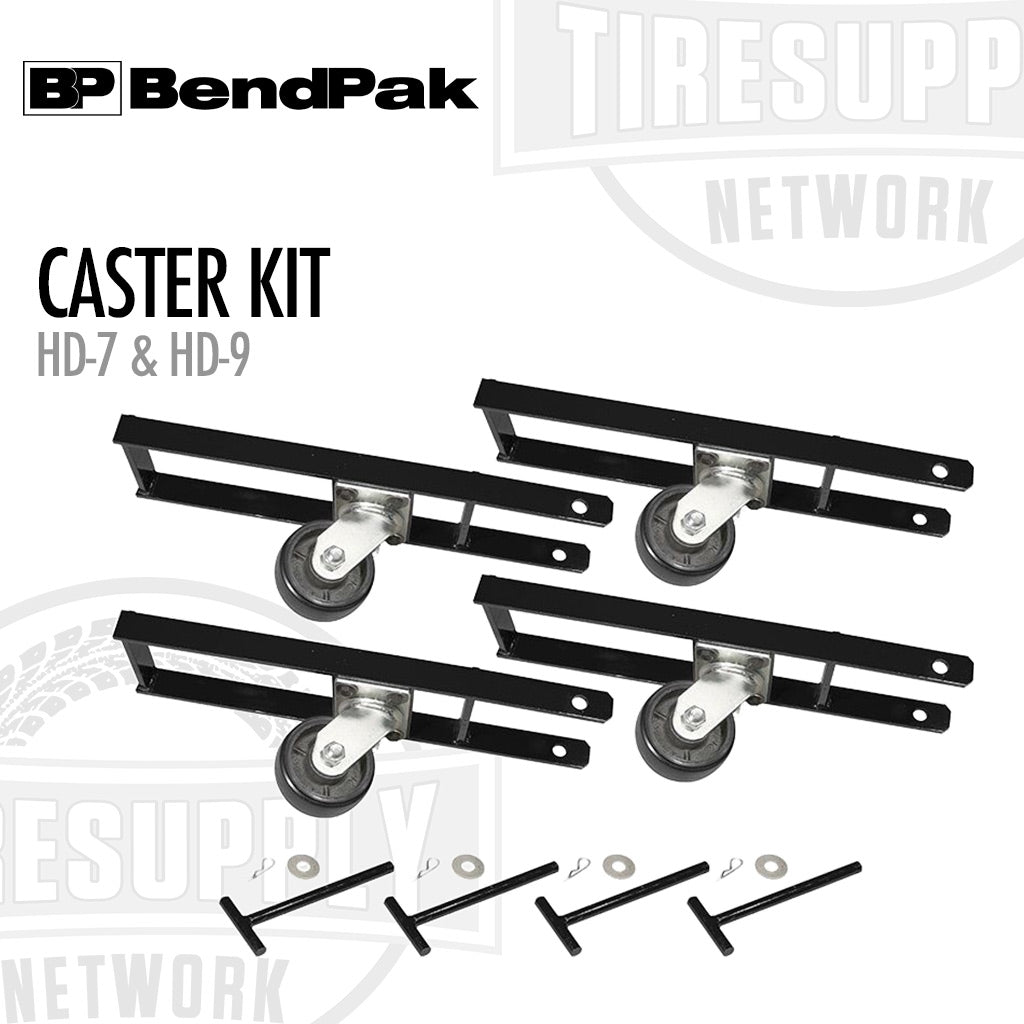 BendPak 5210997 portable caster wheel kit, set of four