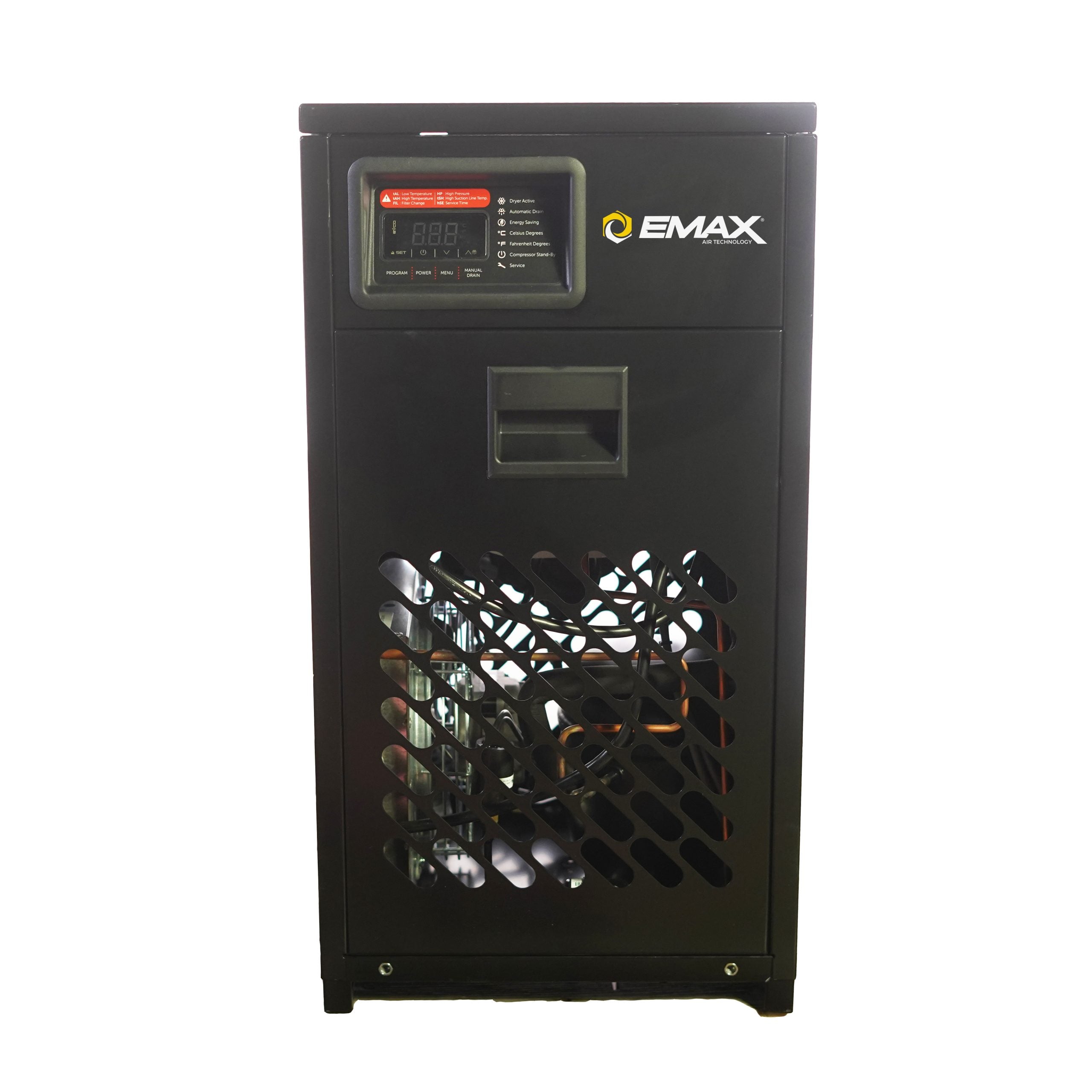 EMAX EDRCF1150030 30 CFM refrigerated air dryer front view