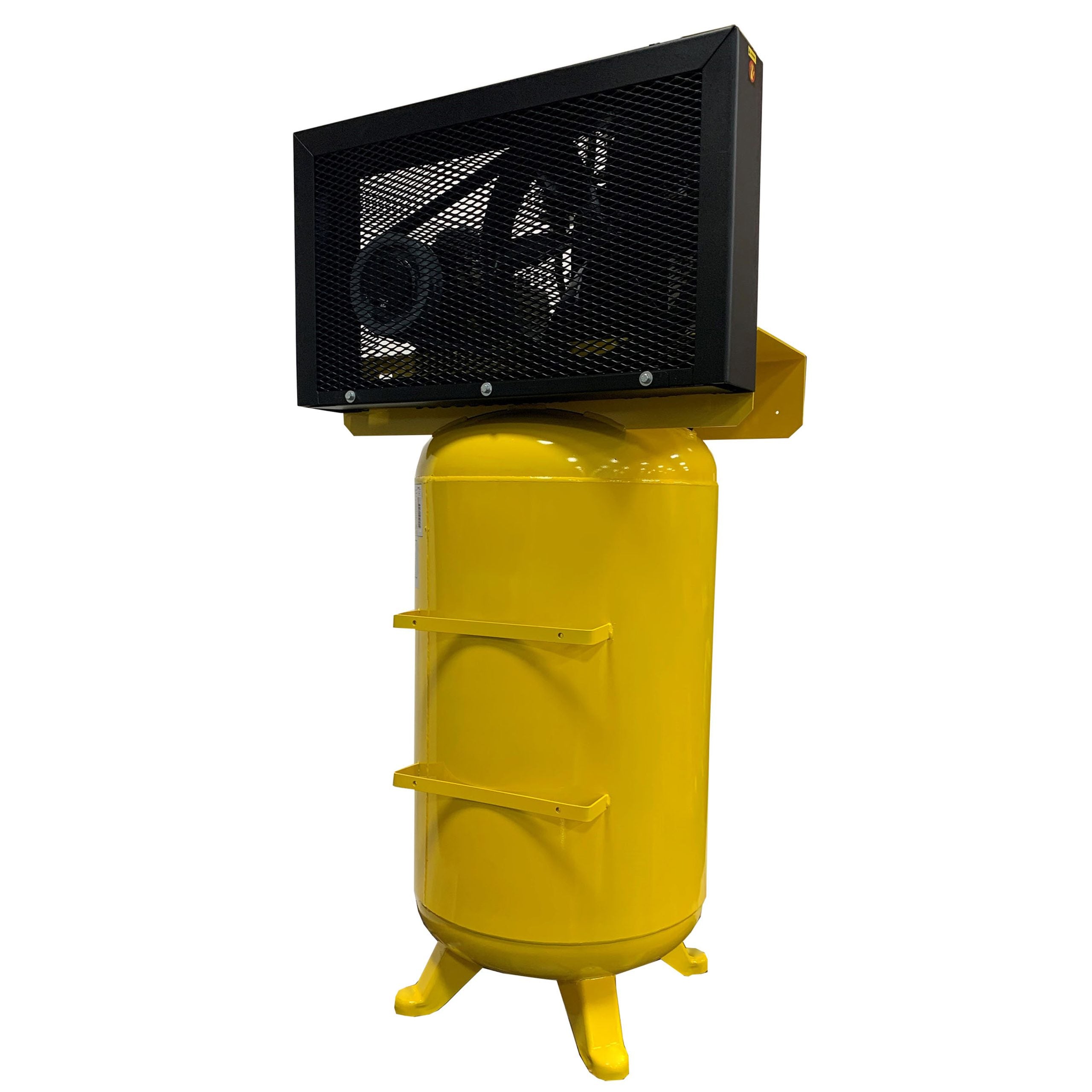EMAX EI05V080I1 5 HP 80 gallon two-stage air compressor pump and control detail