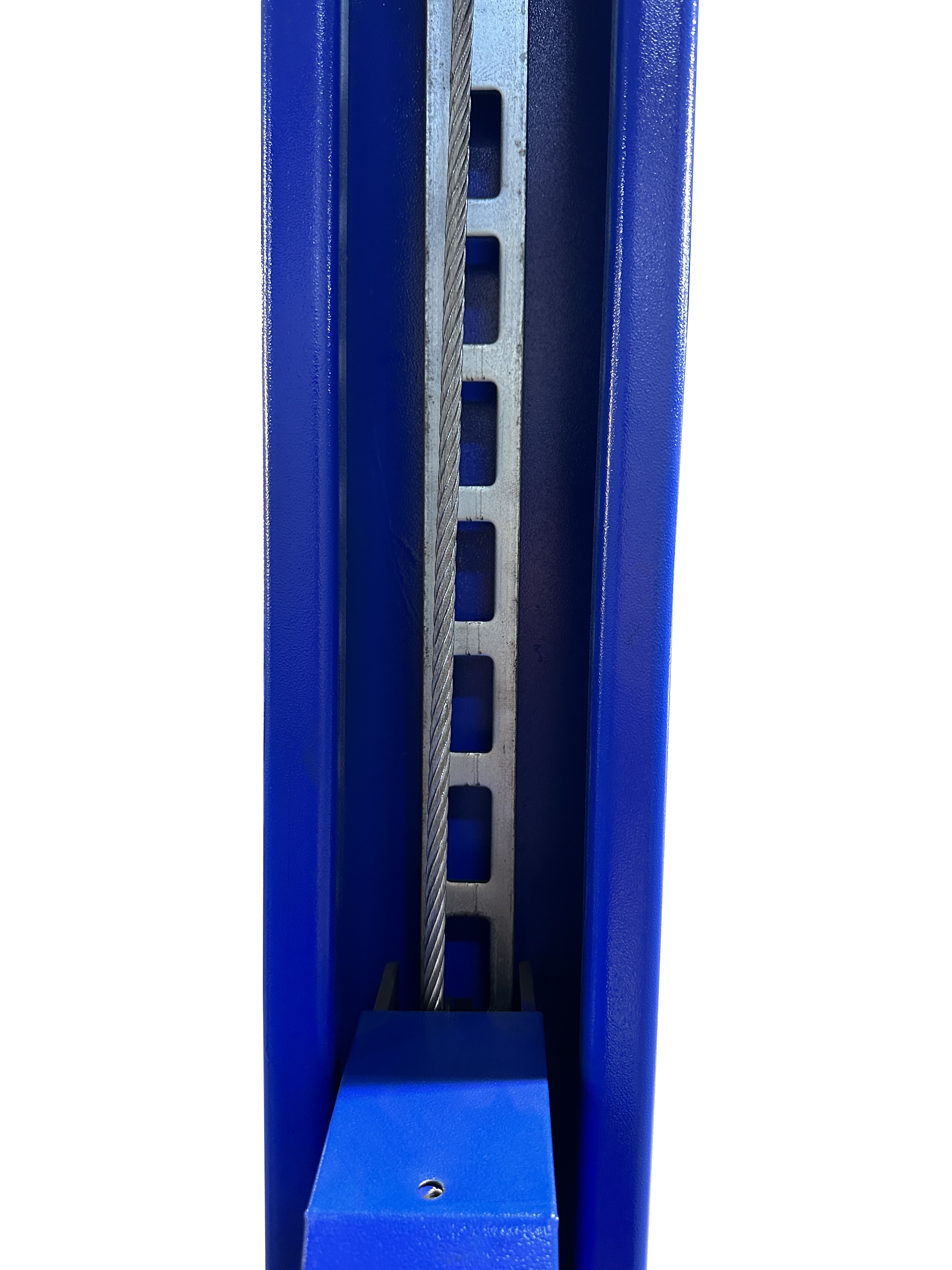 Tuxedo FP12K-K four-post lift column detail