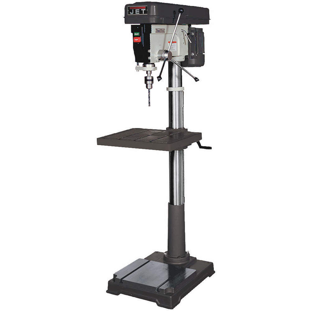 JET J-2550 20-Inch Floor Model Drill Press, Single Phase