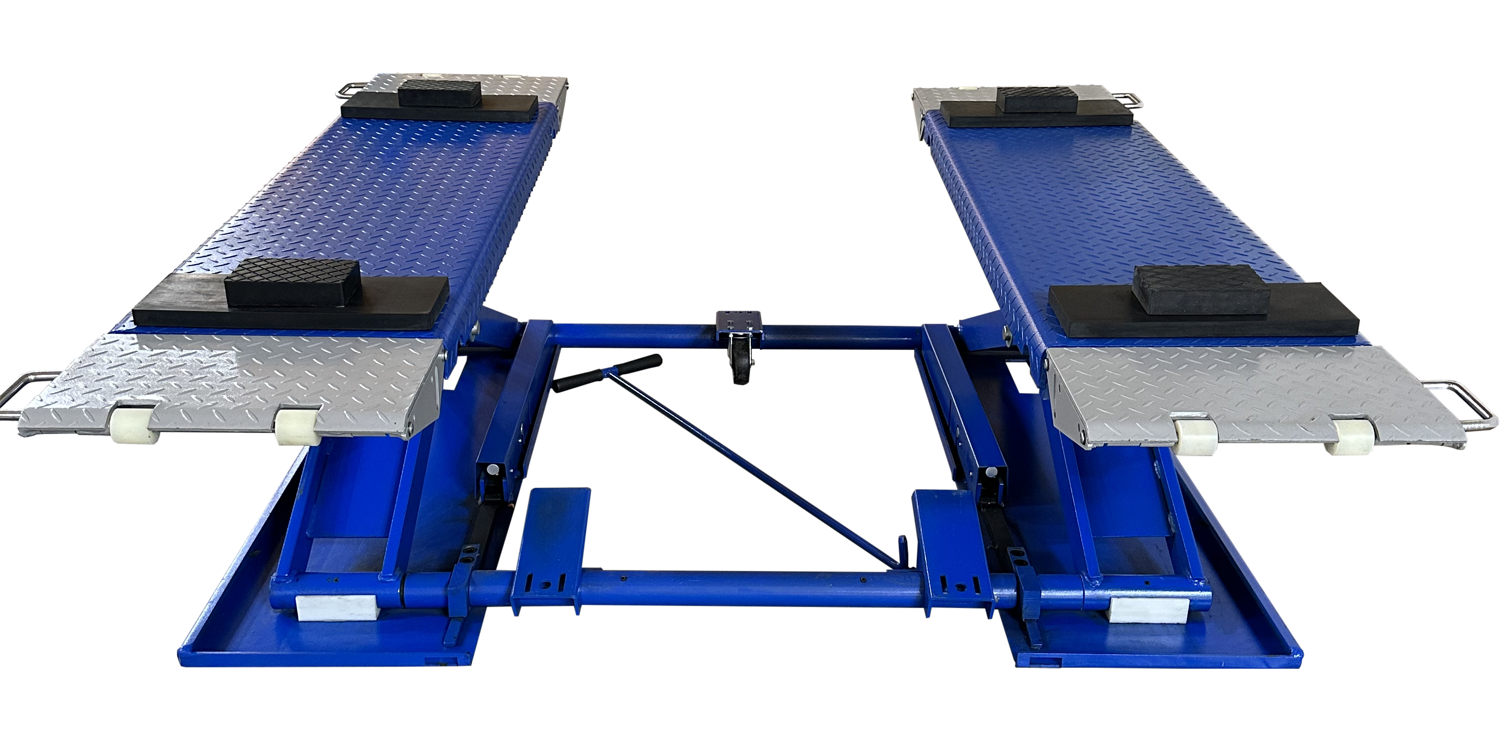 Tuxedo MR6K-38 mid rise scissor lift raised