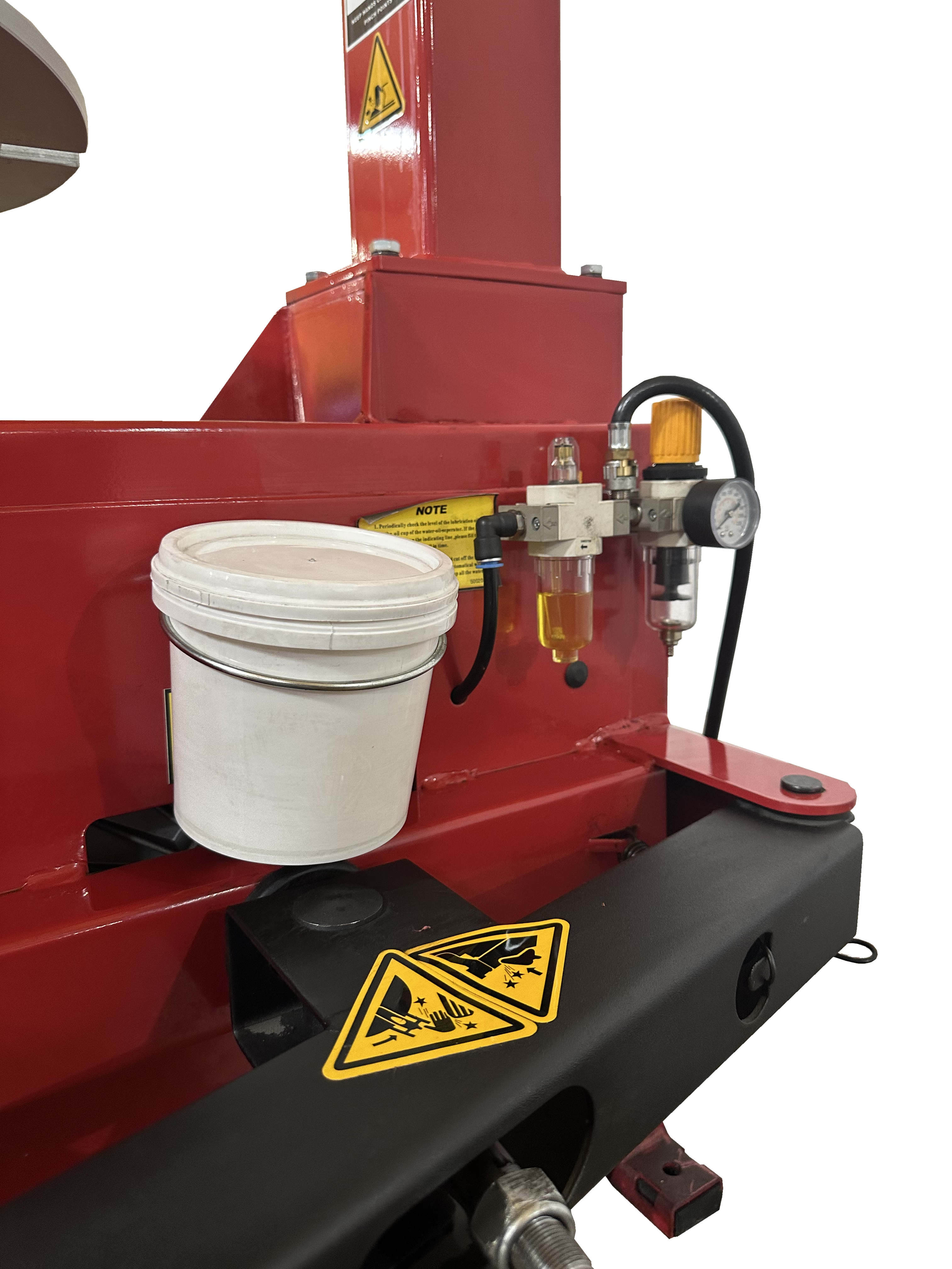 Tuxedo TC-430 tire changer bead breaker
