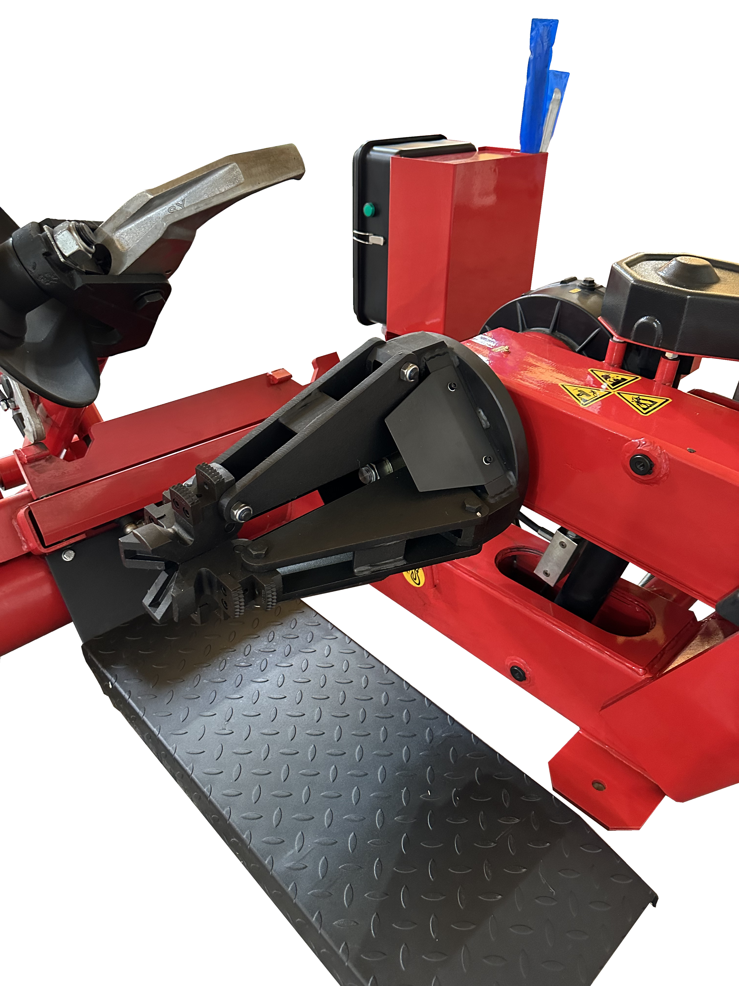 Tuxedo TC-770-T truck tire changer with large wheel