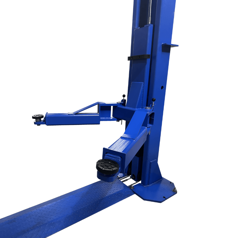 Tuxedo TP12KFX lifting arm and pad detail
