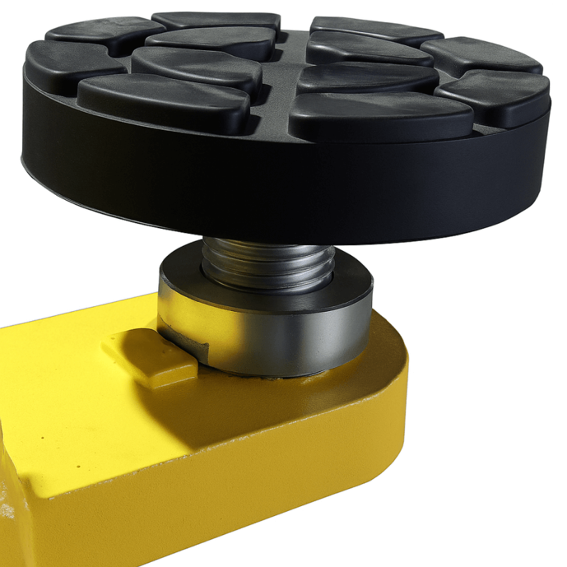 Tuxedo TP9KSCX lifting arm rubber pad detail