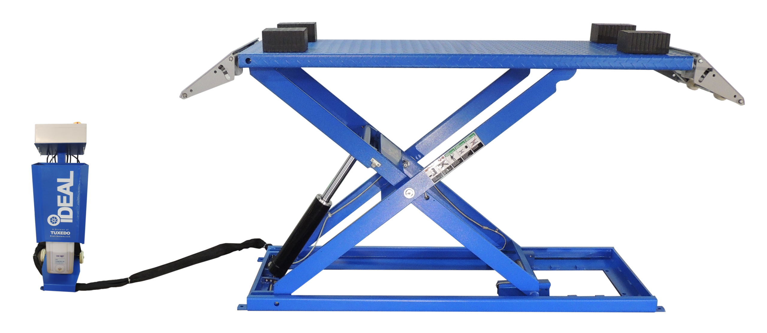 iDEAL UF-2500EH-X UTV frame lift side view