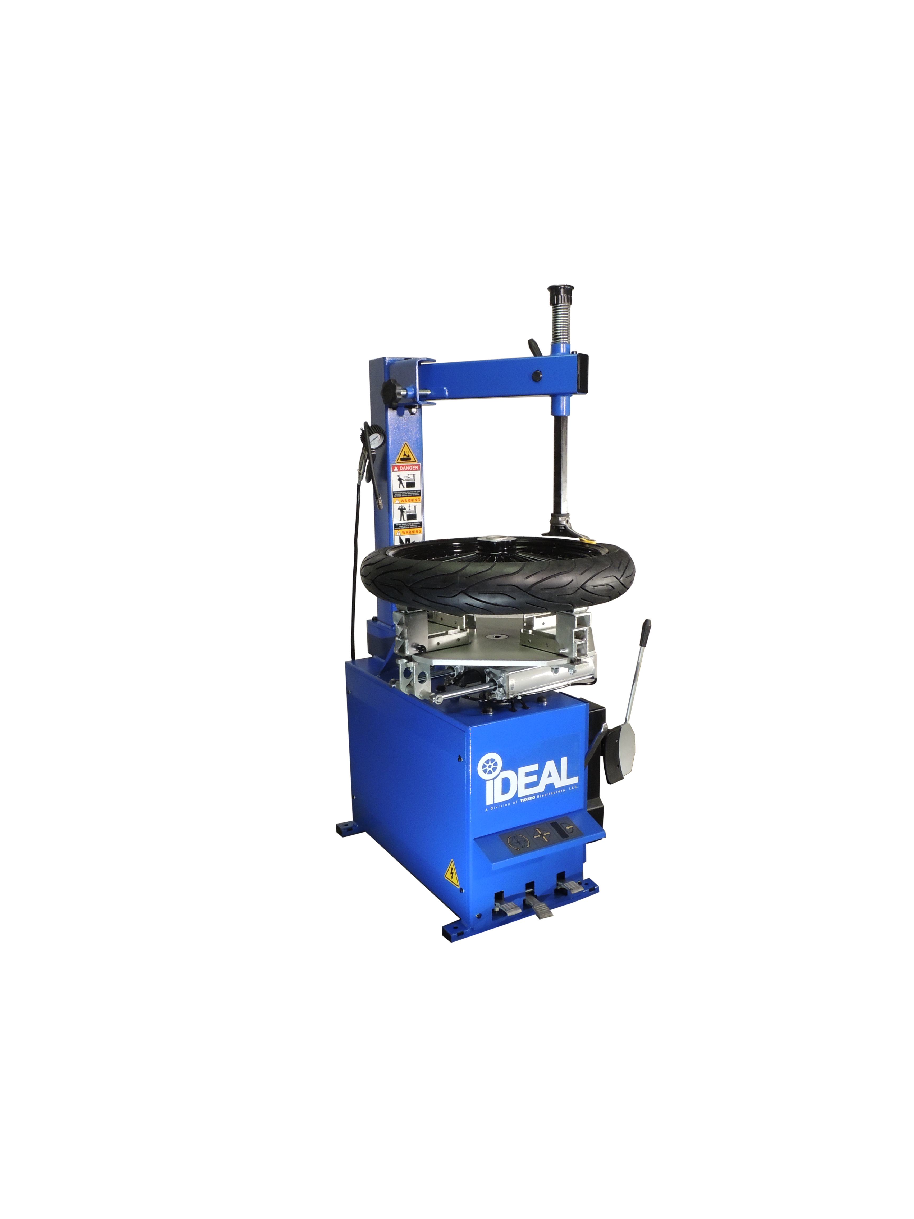 iDEAL TC-400M-B-IDEAL tire changer with motorcycle wheel