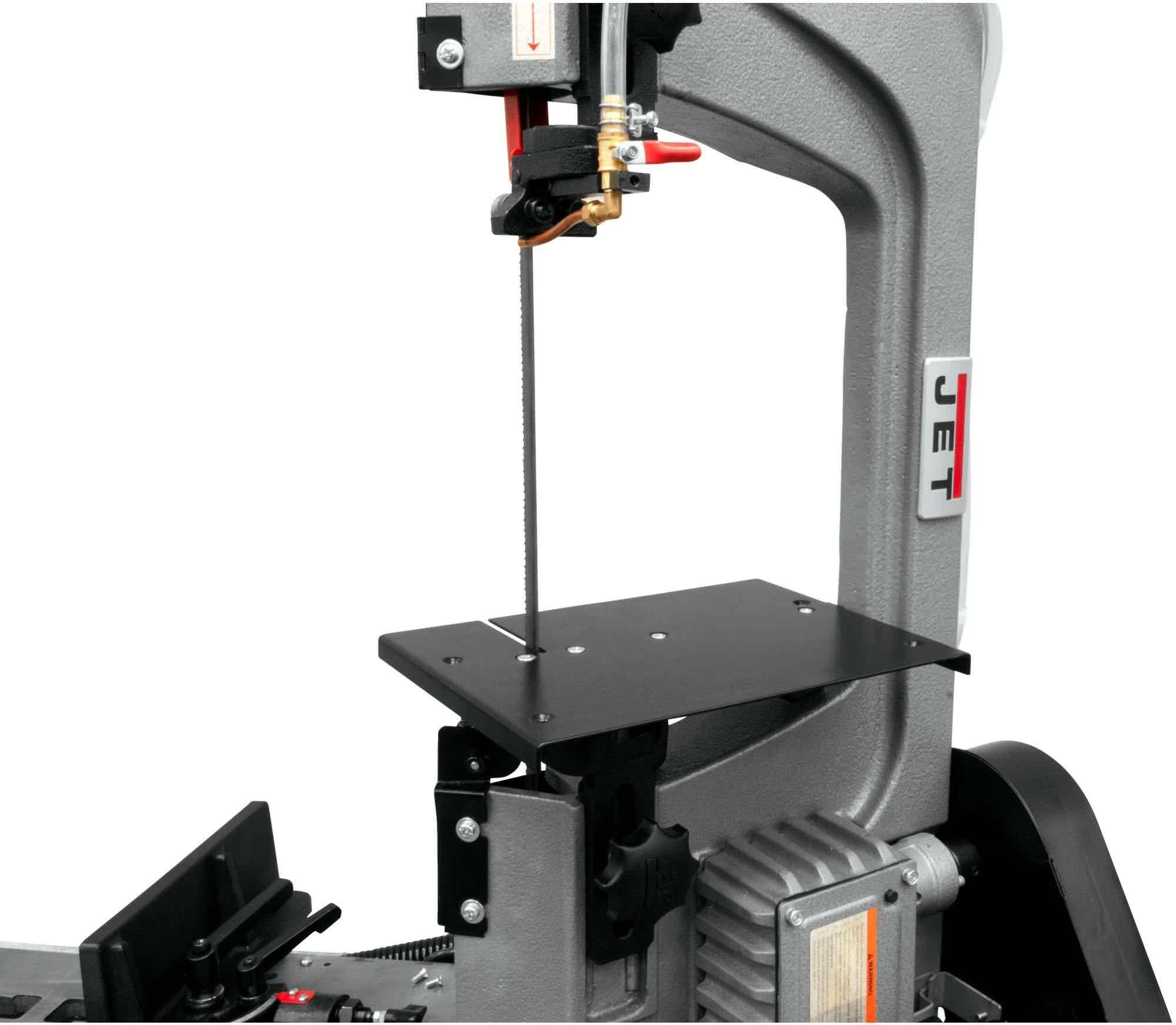 JET HVBS-712D bandsaw, vertical cutting table detail