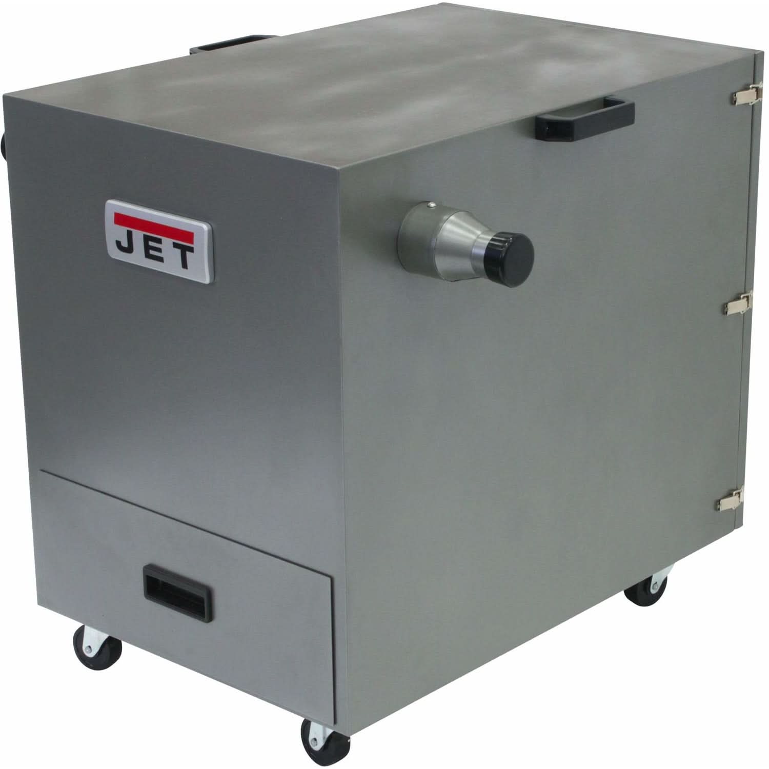 JET JDC-501 cabinet metal dust collector, angled view