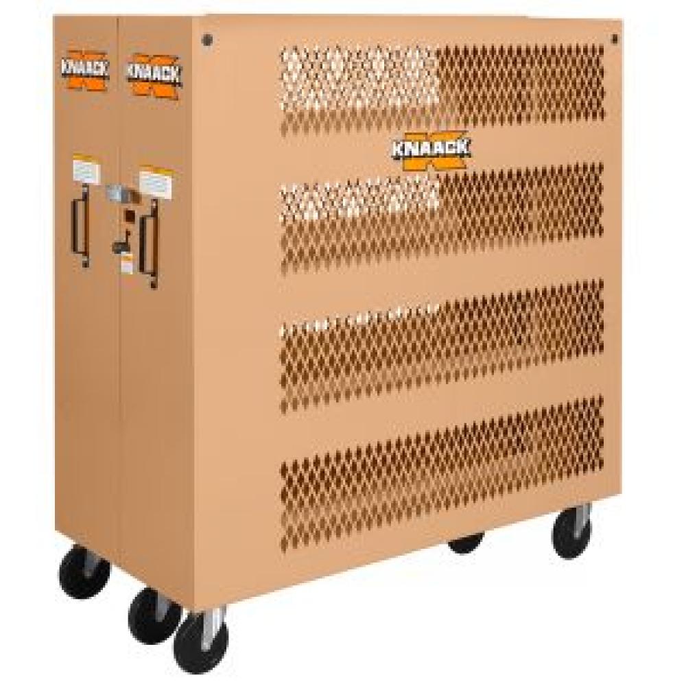 KNAACK 100-MT Tool Kage rolling cabinet, front angle view