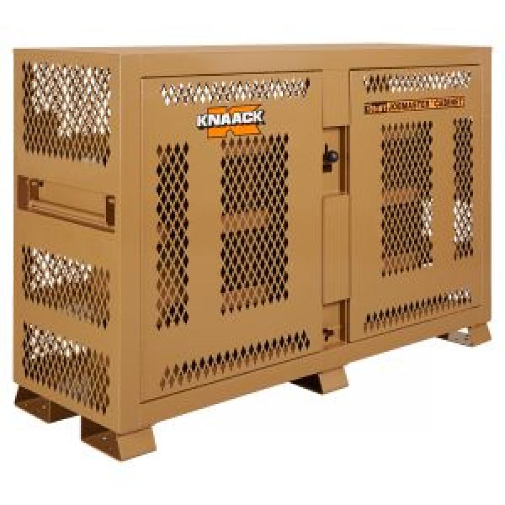 KNAACK 129-MT Tool Kage bin storage cabinet with diamond-punched mesh panels