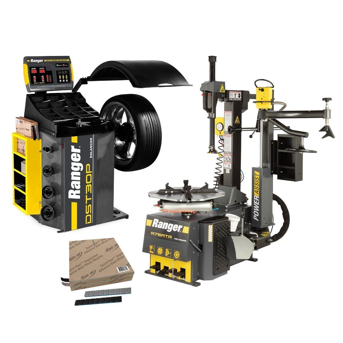 BendPak Ranger R76ATR Tire Changer and DST30P Wheel Balancer Combo Package