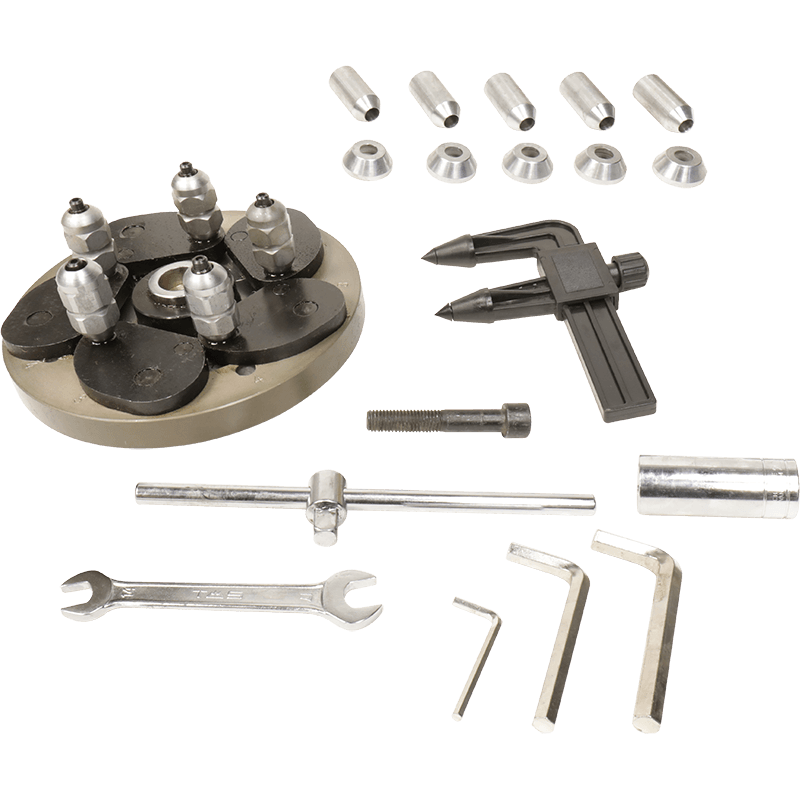 Ranger universal lug bolt flange kit with caliper and adapters